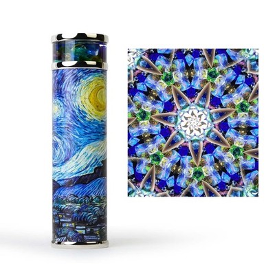 The Starry Night Rotatable Kaleidoscope,5.5'' Handmade Full Visual Kaleidoscope