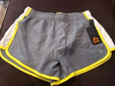 Women's RBX Gray Lined Performance Active Sports Shorts Small Underwear