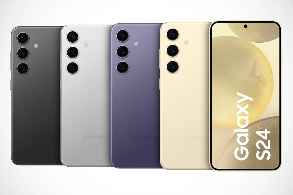 Samsung Galaxy S24 - 128 256 GB - Schwarz Grau Lila Grün Orange Gelb - SEHR GUT