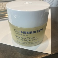 Ole Henriksen Dewtopia 5 Acid Firming Night Creme - 1.7 fl oz 50 ml 