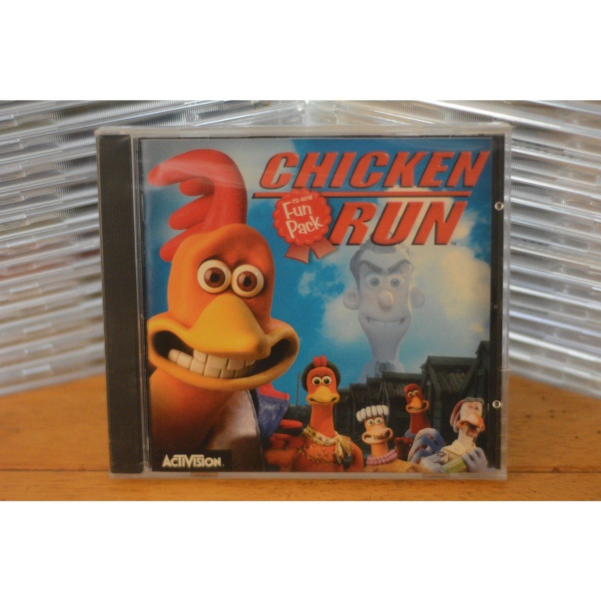 Chicken Run PC CD-ROM Fun Pack Activision Windows Aardman New
