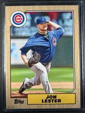 Lester, Jon - 2016 Topps 5x7 - '87 Tribute - 41/49