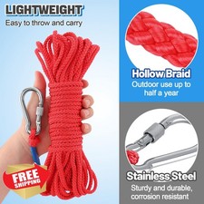 Water Floating Lifesaving Rope Throwing Pool Life Preserver Line Kayak Boat