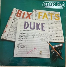 VG++ "Bix Duke Fats" LP Thomas Talbert 1958 Atlantic Stereo