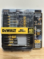 New - DeWALT 40 Piece Max Impact Bit Set