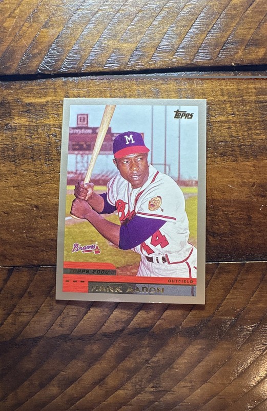 2000 Topps - Hank Aaron #44