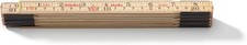 2 m folding rule made of glass birch with inch and cm graduations I Hultafors I