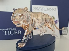 SWAROVSKI SCS 2010 ENDANGERED WILDLIFE 'TIGER' BRANDNEU