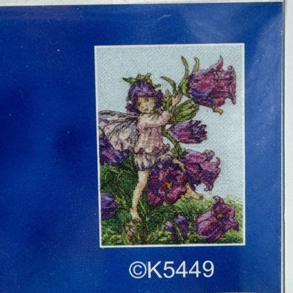 DMC Creative World Flower Fairies Canterbury Bell Fairy Kit de punto de cruz contado Foto 3 de 4
