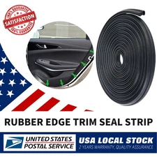 Auto Door Weather Stripping Car Door Rubber Edge Trim Seal Strip with Top Bulb