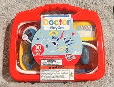BRAND NEW 10 Piece Doctor Play Set Fun Educational Toy FREE SHIPPING