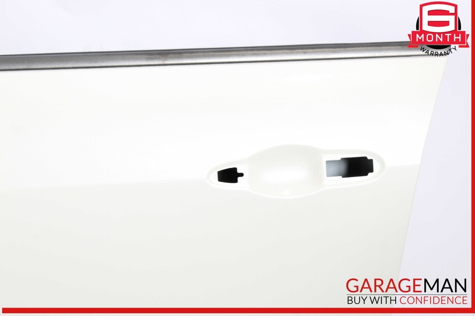 14-22 Maserati Ghibli M157 Front Left Driver Side Door Shell White OEM