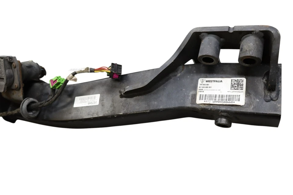 Barra de refuerzo de enganche de remolque para parachoques trasero Porsche Cayenne 958 11-18 OEM Foto 4 de 4