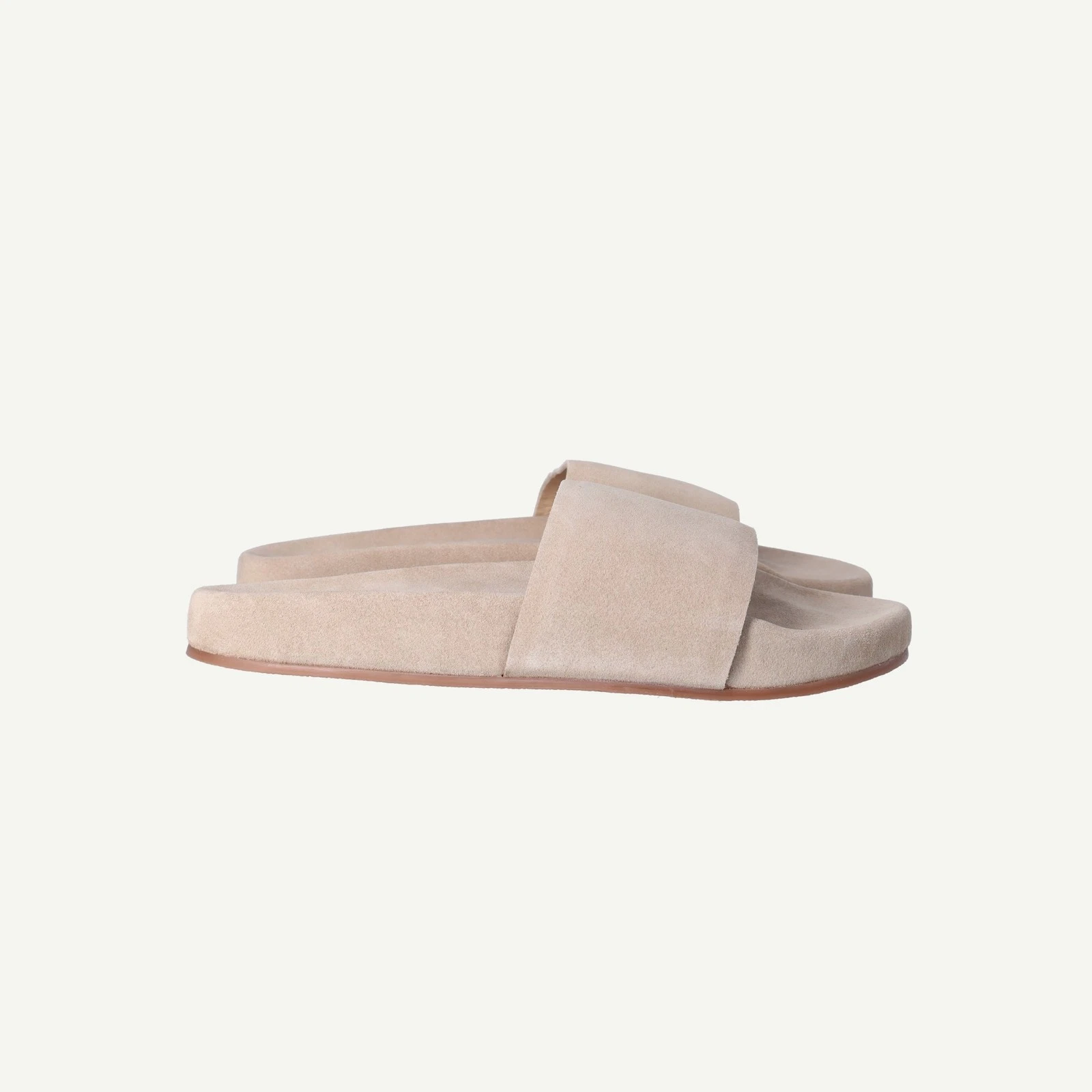 Dune London Mens Suede Low Sandals in Beige
Opens in a new window or tab