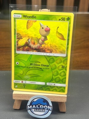 Weedle 3/181 Team Up Common NM 2019 Reverse Holo