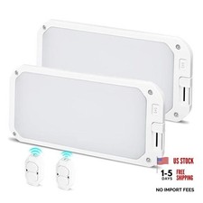 RV Lights Interior, 3 Color RV LED Super Bright Fixture DC12-30V Camper 2 pack
