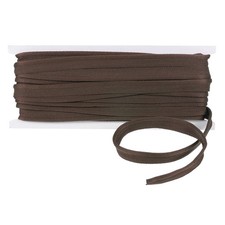 Cotton Piping Trim 11 Yards 0.4 Inch Wide Cord Trim for Sewing Brown