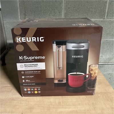 Keurig K-Supreme Single Serve K-Cup Pod Coffee Maker MultiStream Black 66oz
