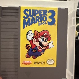 Super Mario Bros. 3 (Nintendo NES, 1990) Tested & Working - Authentic Cartridge