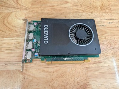 PNY NVIDIA Quadro M2000 4GB GDDR5 4x DisplayPort GPU No Power Cable Needed
