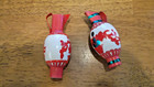 Vintage Christmas  Eggshells decorated ornament — photo 1