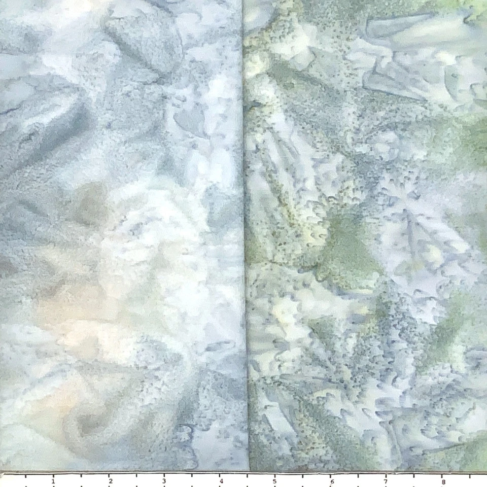 Lote de 8 cuartos de grasa tonos grises pinturas a mano tela Lunn paquete FQ 100 % algodón Foto 2 de 4