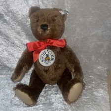 Steiff🌸420245🌸Teddybär 1950🌸dunkelbraun 35cm🌸Druckstimme🌸Club 2001🌸lim. 