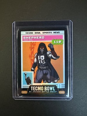 Shepherd Tecmo Bowl Bo Jackson Battle Arena 110 Fire N374 News