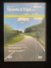 Microsoft Streets  Trips 2007 PC DVDROM Full Retail Version for Windows 2000/XP