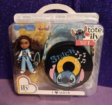 Disney ILY 4Ever TOTE TEENIES I Love STITCH Mini Tiny Doll Purse