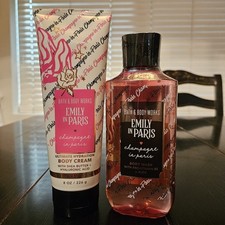 Bath  Body Works Champagne in Paris Body Wash and Body Cream