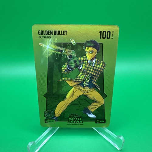 Bo Jackson Battle Arena 2026 Green Glow Battlefoil Golden Bullet SSP NM