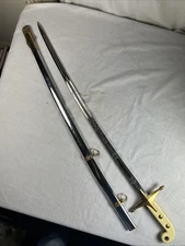 DESERT STORM ERA US MARINES ENGRAVED DRESS SWORD by Hilborn & Hamburger no. 323