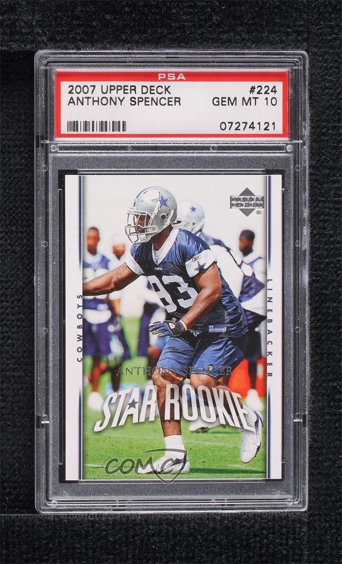 Anthony Spencer Upper Deck #224 Base