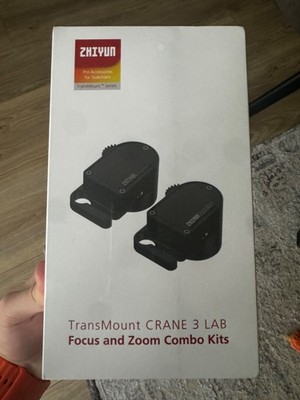 Zhiyun Trans Mount Crane 3 Lab Focus and Zoom Combo Kits Stabilizer New-Open Box
