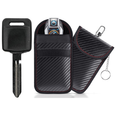 Replacement Transponder Ignition Key 2018 Nissan Frontier MPN + Protective Pouch