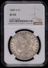 1889 S Morgan Silver Dollar NGC XF-45