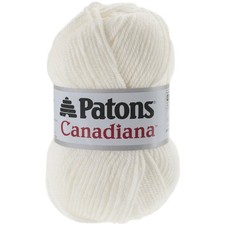 Spinrite 244510-10006 Canadiana Yarn - Solids-Winter White