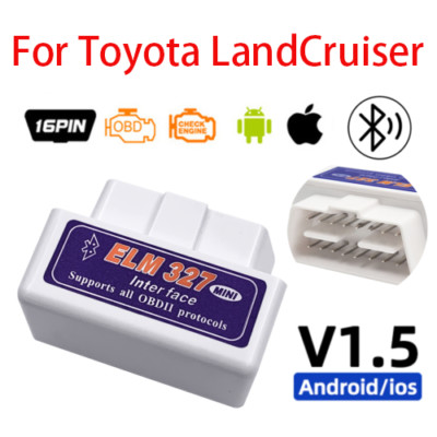 OBD2 ELM 327 Car Scanner Tool Android IOS Error Code BT Reader Fits LandCruiser