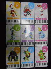 Pokemon Music Musical Note Card x9 Cinderace Inteleon Rillaboom Evolutions #3734