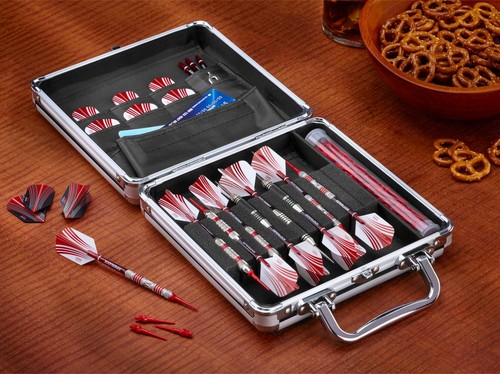 Casemaster Ternion Aluminum Dart Carrying Case Holds 9 Darts, Steel Tip or - Picture 3 of 9
