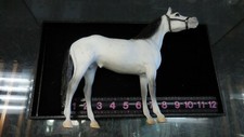 Vintage Breyer Molding Co White Stallion Standing Horse Collectible Made In USA