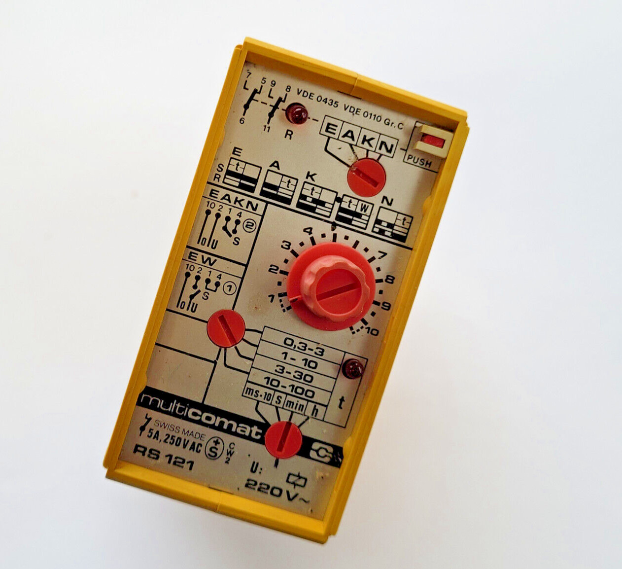 Turck Multicomat RS 121 2.578.21 Time Relay Excellent Worldwide Shipping