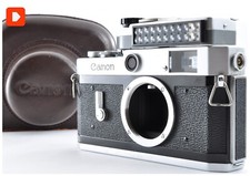 Meter Works Canon P Rangefinder 35mm Film Camera Silver Body From JAPAN 063278