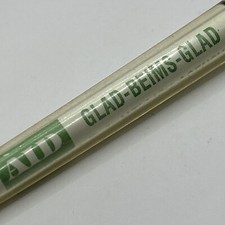 VTG Ballpoint Pen GLAD-BEIMS-GLAD E.C. MELLICK AGENCY Atwood KS