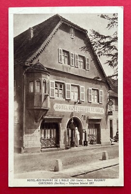 AK CHATENOIS Bas Rhin in Frankreich um 1916 Hotel Restaurant de L´aigle ( 122006
