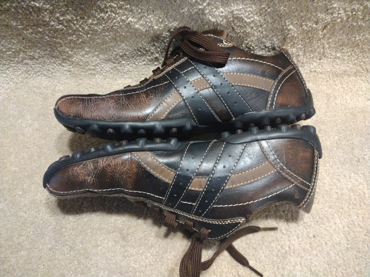 Skechers Leather Relaxed 61181 Step Casual Shoes Sneakers 
