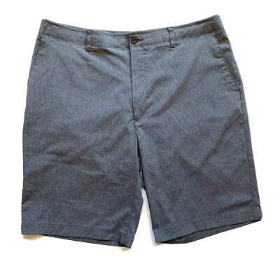 Jack Nicklaus Performance Golf Shorts Mens 38 Stretch Waist Breathable Gray  NEW