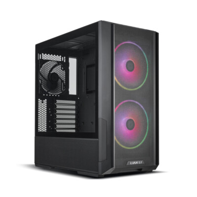 LIAN LI LANCOOL 216 RGB tempered glass Mid tower Case Black No Power Supply