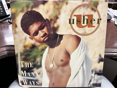 Usher The Many Ways 12'' 1995 LAFACE 24106 R&B SOUL DJ PROMO